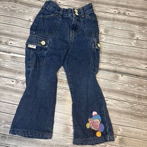 My Little Pony Dark Blue Denim Jeans with Colorful Pony Patch